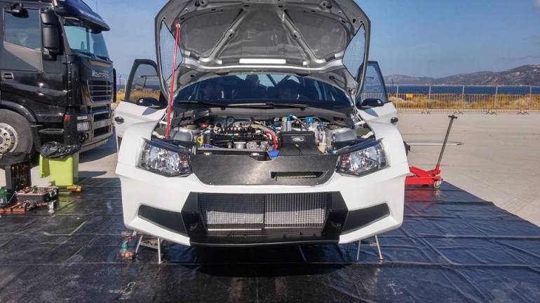 Στο Λουτράκι το Fabia R5 του Αθανασσούλα